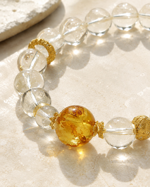Golden Hour Beaded Bracelet