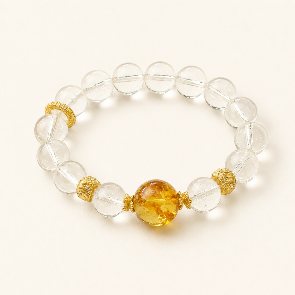 Golden Hour Beaded Bracelet